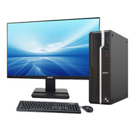 acer 宏碁 商祺X4270 681C 23款商用办公电脑台式主机 (酷睿13代i5-13400 16G 512G) 21.5英寸显示器套机