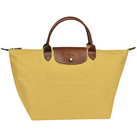 PLUS会员：LONGCHAMP 珑骧 女士中号短柄LE PLIAGE饺子包 L1623089C91