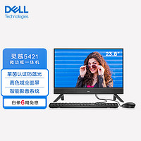 DELL 戴尔 灵越5421一体机电脑(酷睿13代奔腾 U300 8G 256GSSD)黑 23.8英寸大屏显示器
