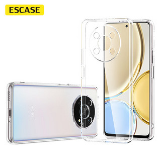 ESCASE 荣耀X40gt竞速版手机壳保护套 防摔全包/软壳超薄硅胶（有挂绳孔）保护套 透明