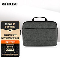 Incase City手提电脑包适用于MacBook16英寸苹果华为联想笔记本商务单肩斜挎包16英寸石墨色