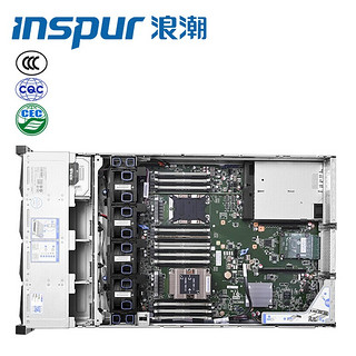 浪潮（INSPUR）NF2180M3国产2U服务器 飞腾2000+/64G/480G SSD*2+4T SATA*3/阵列卡/双电/导轨/三年