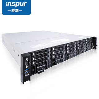 INSPUR 浪潮 NF5270M5机架式2U服务器 1颗3204/32G/4T SATA+480G*2/双千兆/双电550W/三年维保/导轨