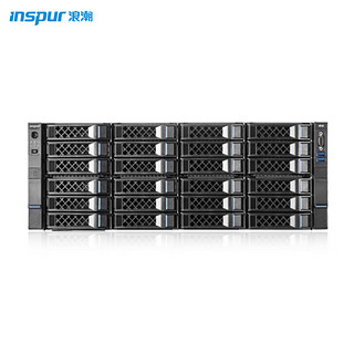 INSPUR 浪潮 NF5466M6机架式4U服务器 大容量高密度 2颗6330/1024G/36*18T/9361/双千双万含模块/1300W双电