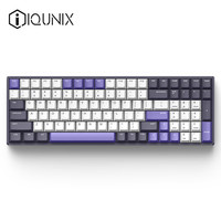 IQUNIX F97薄藤 机械键盘 三模热插拔客制化键盘 无线蓝牙游戏键盘 铝合金100键电脑键盘 TTCACE轴无光版