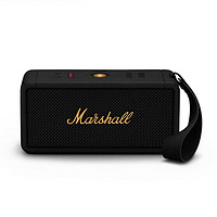 Marshall 马歇尔 MIDDLETON 音箱便携式无线蓝牙家用户外防水音响 黑金色