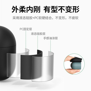 UGREEN 绿联 Airpods3代保护套 airpods苹果耳机保护壳无线蓝牙耳机防滑套防尘防摔液态硅胶轻薄收纳盒防指纹