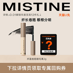 Mistine 蜜丝婷 睫毛膏 中样2g 浓密卷翘