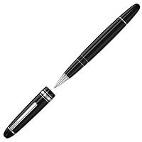 移动端、京东百亿补贴：MONTBLANC 万宝龙 大班系列 162/7571 拔帽签字笔 黑色镀铂金 M尖 单支装