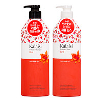 卡莱丝 kalaisi 韩国进口洗发水+护发素套装600ml*2支套装