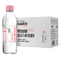 PLUS会员：小苏先生 苏打水无糖饮料白桃味 360ml*12瓶