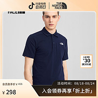 北面 TheNorthFace北面短袖Polo户外春夏舒爽透气透气男简约百搭|5B46