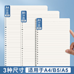 晨光 文具A5/60张活页本替芯