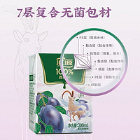 汇源 100%百分百果汁浓缩果汁西梅汁200ml*12盒*1箱新年礼盒装饮料