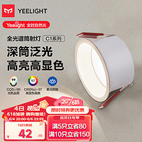 Yeelight 易来 舒适LED筒射灯嵌入式孔灯家用无主灯照明 10w全光谱筒灯4000k