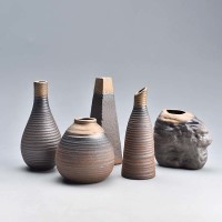TAOMI 陶迷 清仓花器桌面摆件 柴烧花器