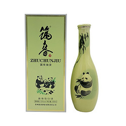 筑春 贵州筑春酒 酱香型53度 瓷瓶熊猫限量版 500ML*1单瓶白酒 送礼