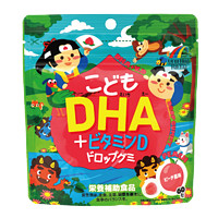 UNIMAT 日本DHA+VD儿童软糖桃子味60粒*3袋记忆力保护视力强壮骨骼