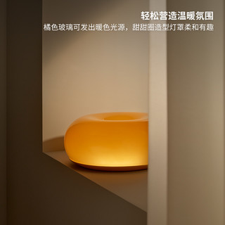 IKEA宜家VARMBLIXT旺布利LED台灯壁灯甜甜圈造型灯客厅卧室氛围灯