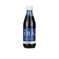 亲子会员：PILOT 百乐 INK-350-BB 钢笔墨水 蓝黑色 350ml 单瓶装