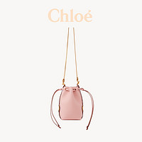 Chloé 蔻依 MARCIE系列 女士羊皮革单肩包 CHC23AP844I316L8 粉色 迷你