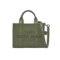 MARC JACOBS 马克·雅克布 THE TOTE 托特系列 女士牛皮革斜挎包 H009L01SP21 绿色 小号