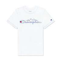 Champion 冠军新款男装草写logo圆领短袖T恤GT58H-586C8A