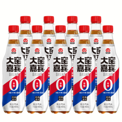 大窑 0糖气泡水450ml*9瓶 荔枝味橙子味