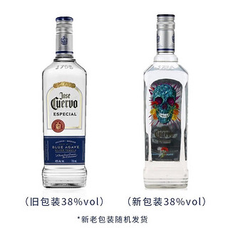 唐胡里奥（DON JULIO）原装进口洋酒 墨西哥 豪帅龙舌兰酒 调酒 六大基酒特基拉酒 烈酒 银750ml*1