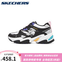 SKECHERS 斯凯奇 RUNNING 复古跑鞋 896047-WBK