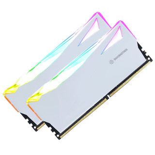  影驰 GALAX 星曜系列 DDR4代  ARGB灯条支持神光同步 台式机内存条 星曜DDR4 3600 16G 白色