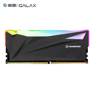 GALAXY 影驰 星曜系列 DDR4代  ARGB灯条支持神光同步 台式机内存条 星曜DDR4 3600 8G 黑色