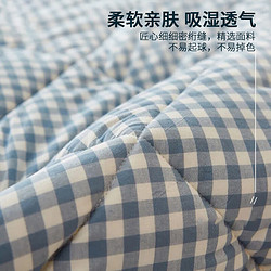 九洲鹿 抗菌床垫床褥1.5*2米秋冬软垫可折叠防滑双人1.5米床