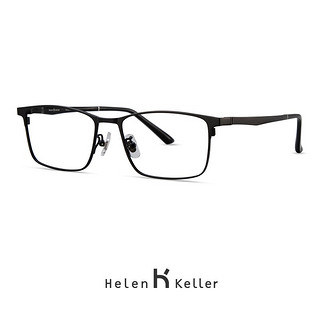 Helen Keller 眼镜架男 近视眼镜镜框女 多款钛架任选 +蔡司1.60泽锐防蓝光膜