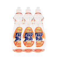 花王 Kao日本进口awas弱酸性洗洁精不伤手去重油果蔬清洗剂家用*3