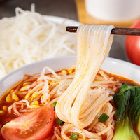 馋味叔叔 番茄很炸鲜米线285g新品云南过桥鲜米线米粉网红即食免煮夜宵袋装 袋装番茄很炸285g*3