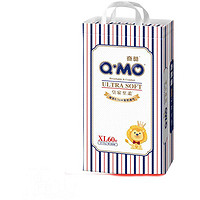 Q·MO 奇莫 Q-MO）皇家至柔纸尿裤尿不湿超薄透气能吸新生儿宝XL60片