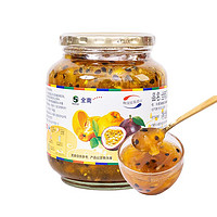 全南 韩国进口 全南 汉拿峰蜜橘百香果饮品1kg 果茶 维c冲饮 蜜炼果酱 冲泡饮品