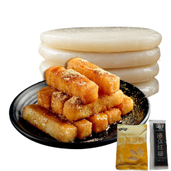 先疯农人 8个糍粑赠红糖黄豆粉)纯手工糯米年糕恩施地方特产方便农人小吃