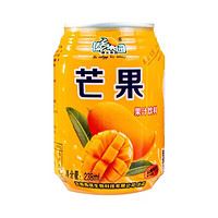 JIN DIAN GUANG NIAN 京典光年 云南傣乡果园 芒果汁饮料易拉罐芒果汁 6瓶