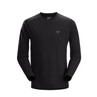 始祖鸟（ARC’TERYX）Motus SL Crew LS 男士长袖T恤 男装速干衣 透气快干衣上衣 Black 黑色 S（建议55-68kg）
