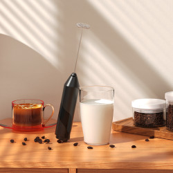 CLITON 电动打奶泡器咖啡打泡器家用迷你奶泡机牛奶搅拌器手持无线打发器