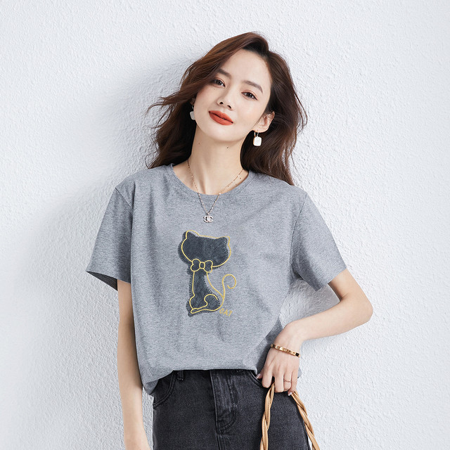 ASOBIO 傲鸶 女士短袖T恤