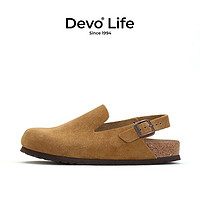 百亿补贴：Devo 的沃 女士复古软木鞋 R56116