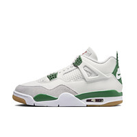 NIKE 耐克 SB x Air Jordan 4  中性篮球鞋 DR5415-103 绿白色 41