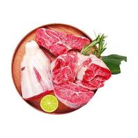 JIUDAZHOU 九大洲 原切牛腱子芯/金钱腱（3-4个整只装）2kg