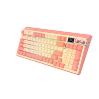 FOPATO 虎八兔 H98 96键 2.4G蓝牙 多模无线机械键盘 蜜桃星 TTC快银轴V2 RGB