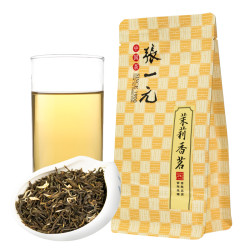 张一元花果茶_ZHANGYIYUAN 张一元 特级茉莉花茶香雪50g×2 三人团多少钱-什么值得买