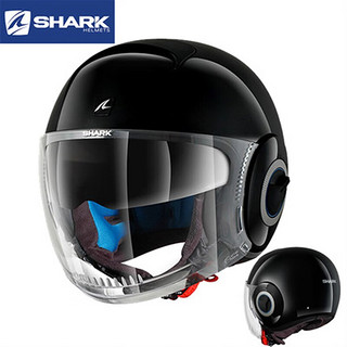 SHARK 鲨鱼 NANO纳米系列 摩托车头盔 亮黑 M