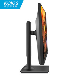 KOIOS 科欧斯 K2723QK 27英寸 IPS FreeSync 显示器（2560×1440、180Hz、100%sRGB、HDR10、Type-C 60W）